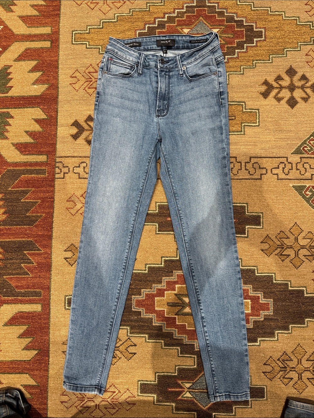 High-Rise Skinny Jeans in Light Blue by Madewell